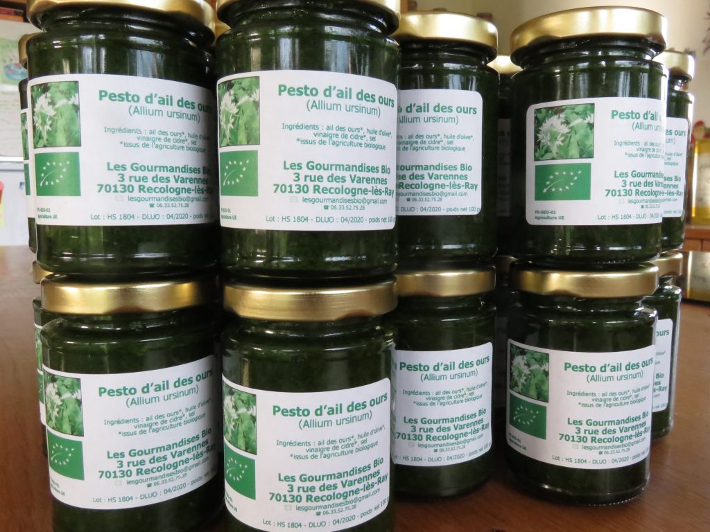 Pesto d'ail des ours Christine Spohn épicerie