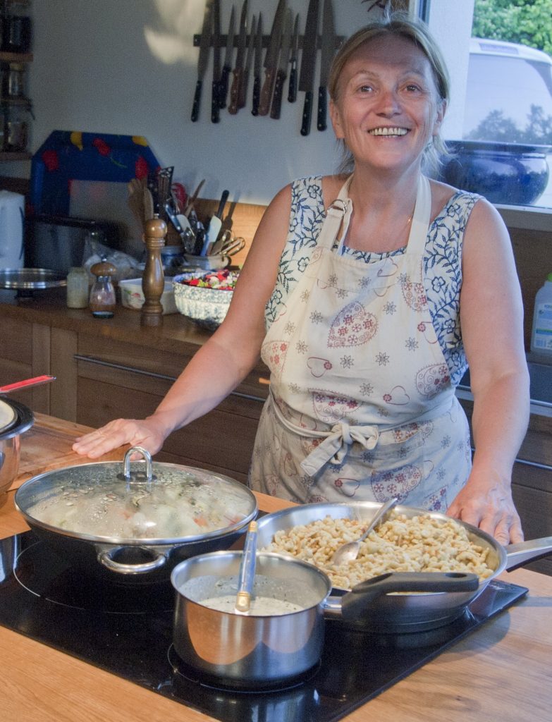 Christine Spohn cuisine bio l'hôte