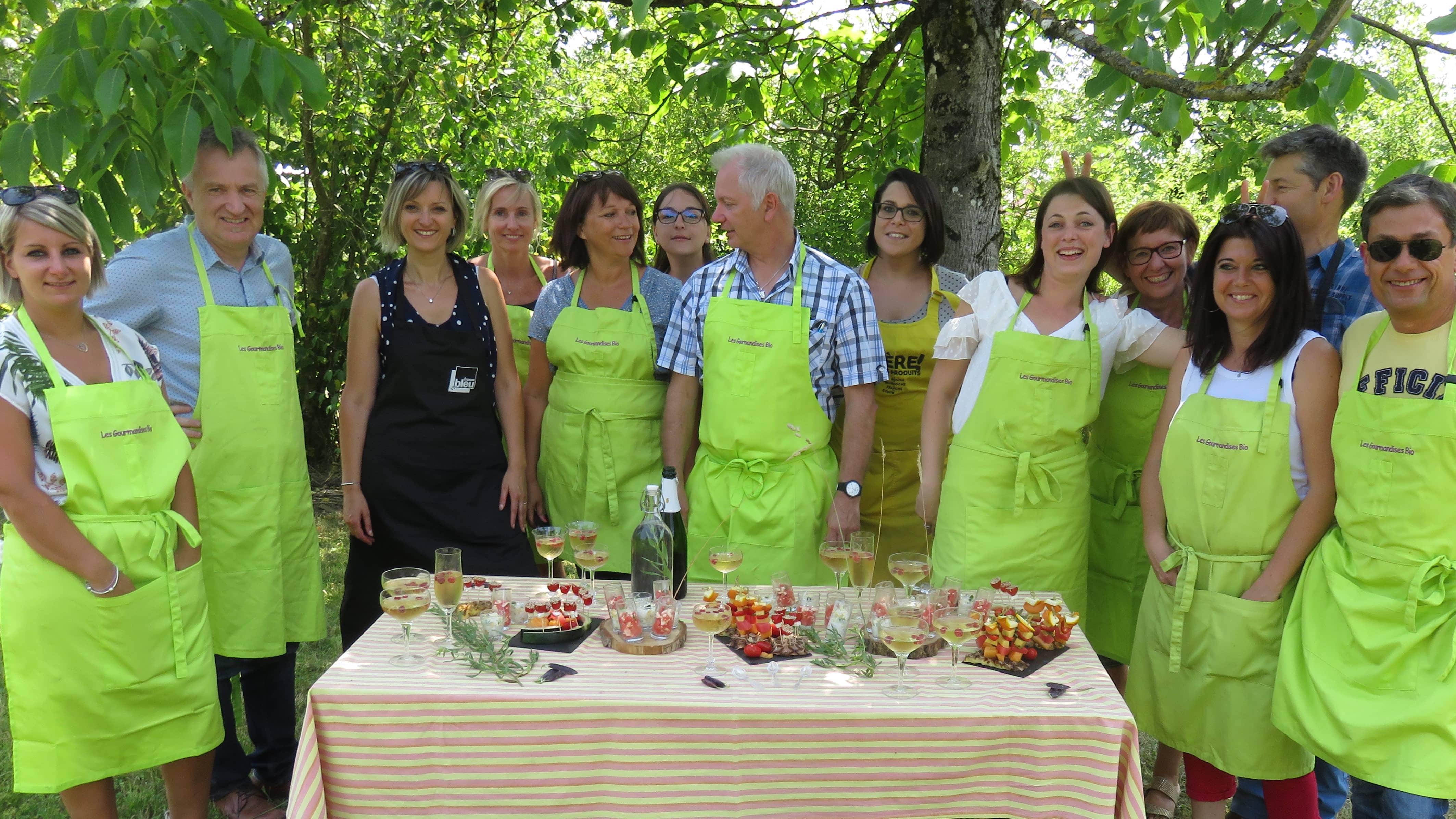 Team cooking équipe cuisine bio formation